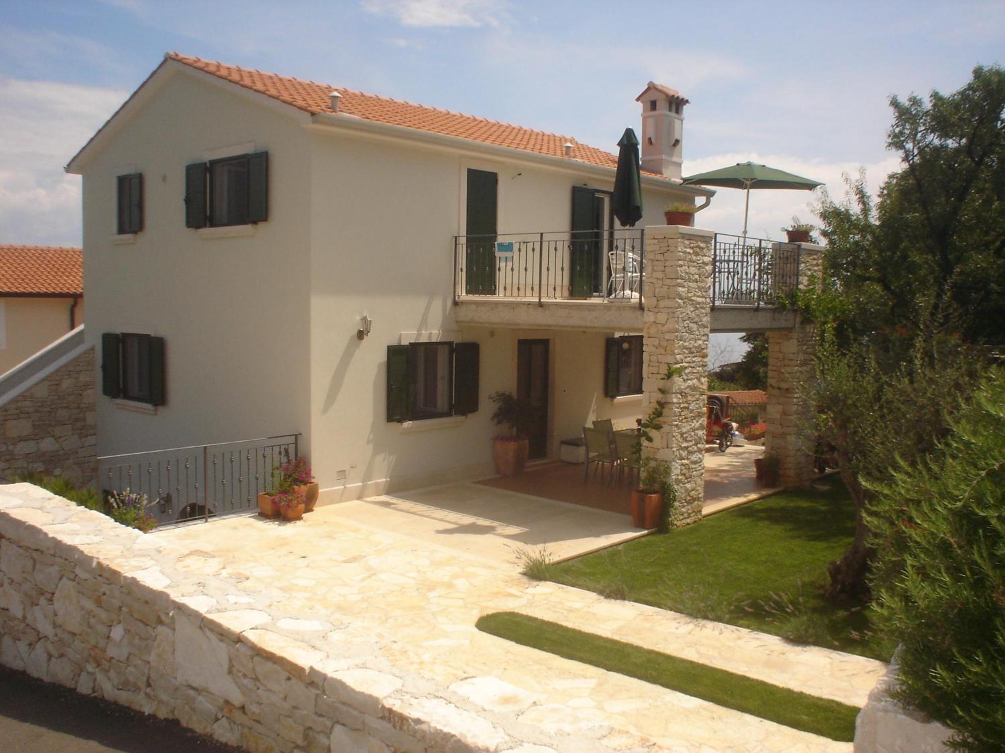 Apartments Villa Ina Brseč Exteriör bild